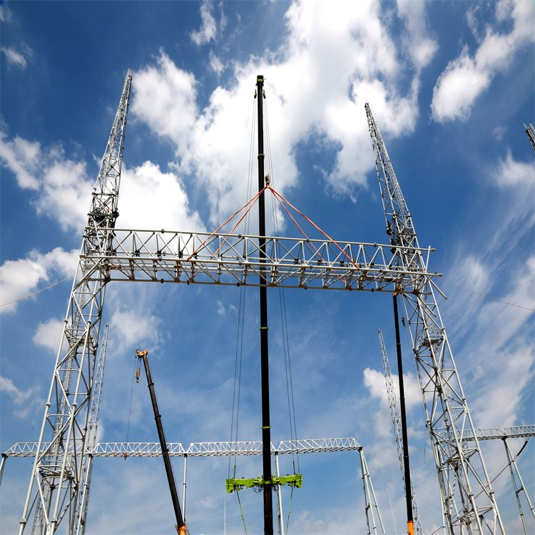 Galvanized Steel Substation GantryFrame Lattice Support Structure Galvanized Steel Substation GantryFrame Lattice Support Structure